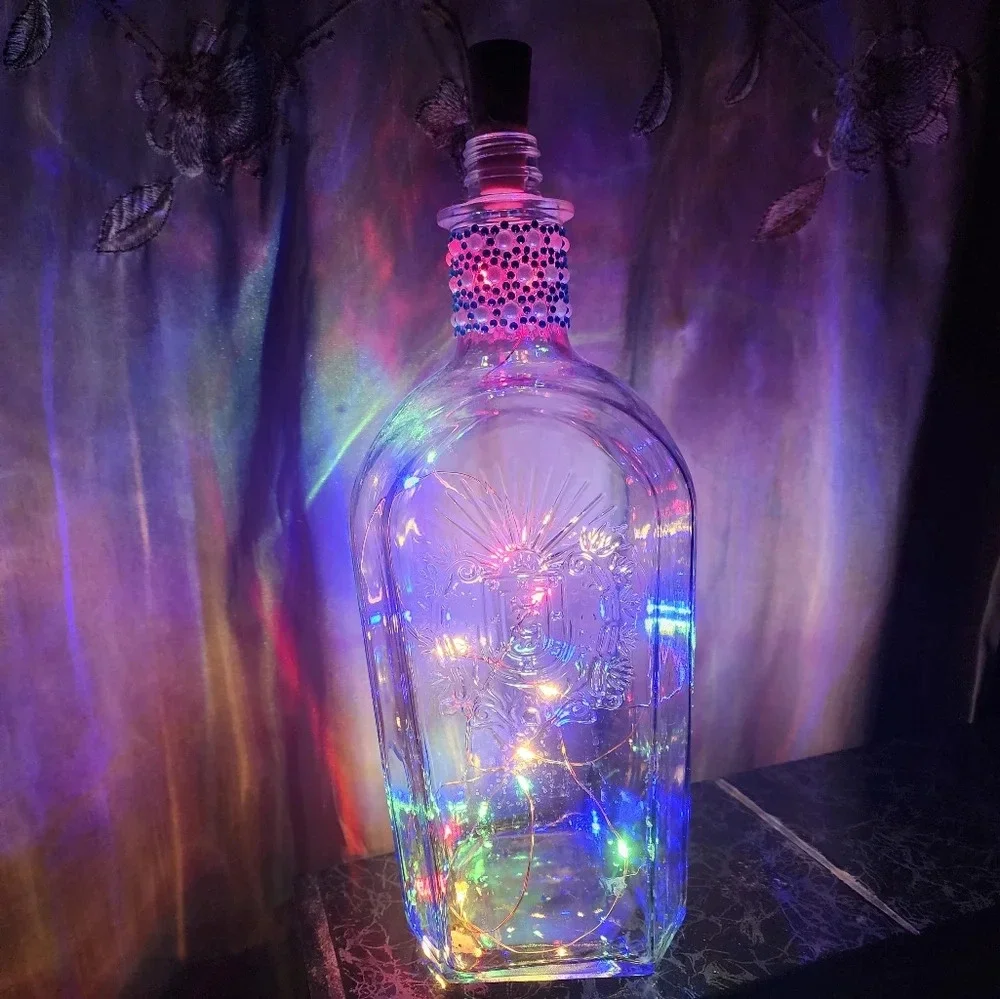 Tequila Bottle with Fairy Lights - Picture 2 of 2